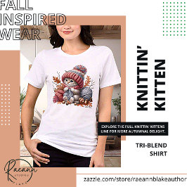 Camiseta Triblenda Adorables Gatitos Tejedores