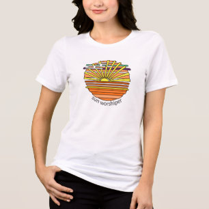 Camiseta Triblenda Adoración de Sun