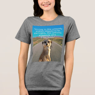 Camiseta Triblenda Adventurous Meerkat Living