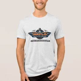Camiseta Triblenda Aerolíneas de vuelo automático Waylo (Ficticio)