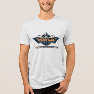 Camiseta Triblenda Aerolíneas de vuelo automático Waylo (Ficticio)