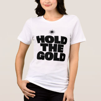 Camiseta Triblenda "Aferra el Oro | Sé Valiente