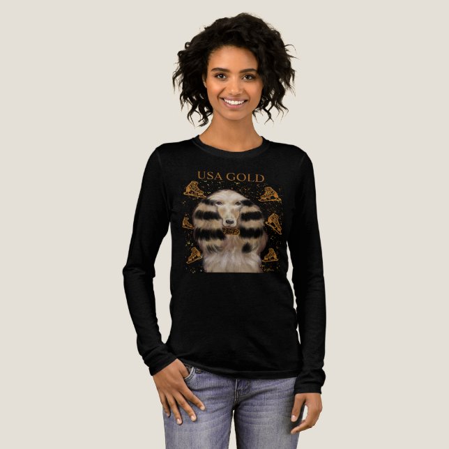 CAMISETA TRIBLENDA AFGANO DE ORO  (Anverso Completo)