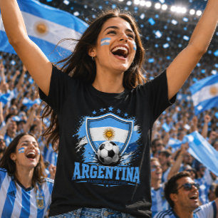 Camiseta Triblenda Aficionado de fútbol argentino Albiceleste Fútbol
