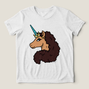 Camiseta Triblenda Afro Unicornio   Divino