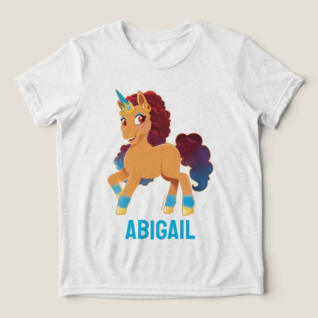 Camiseta Triblenda Afro Unicornio | Pranza Divina (Diseño delantero )