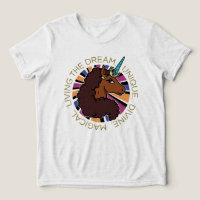 Afro Unicornio viviendo el diseño de sueños