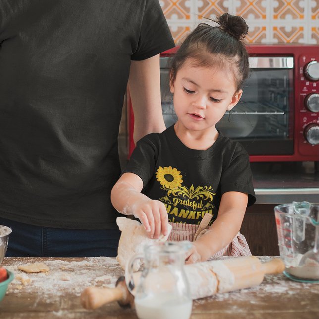 Camiseta Triblenda Agradecido, agradecido, bendito girasol (Subido por el creador)
