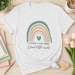 Camiseta Triblenda Agradecimiento a Profesores Arcoíris Acuarela