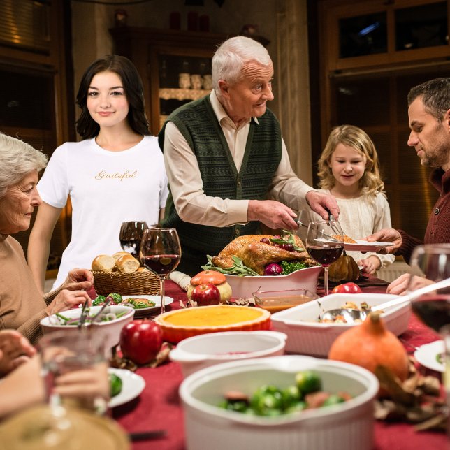 Camiseta Triblenda Agradecimiento simple Minimalista (Subido por el creador)