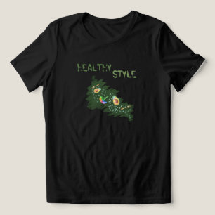 Camiseta Triblenda aguacate wellnes