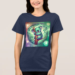 Camiseta Triblenda Aguantar fuerte - Chill Like a Koala