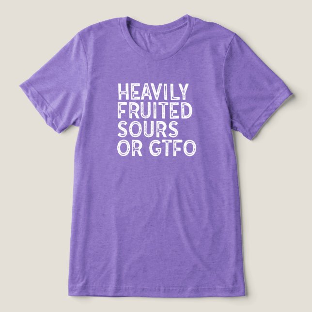 Camiseta Triblenda Aguas muy frustadas o GTFO (Diseño delantero )