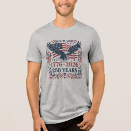 Camiseta Triblenda Águila calva 250 años de Libertad