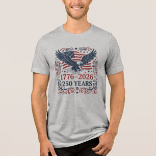 Camiseta Triblenda Águila calva 250 años de Libertad