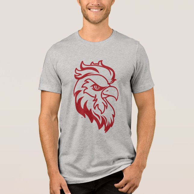 Camiseta Triblenda Aguila Roja de la Universidad Estatal de Jacksonvi (Anverso)