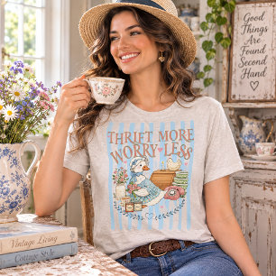 Camiseta Triblenda Ahorra Más Preocúpate Menos en la Tienda de Segund
