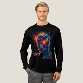 Camiseta Triblenda AiKo Grunge Gráfico #4