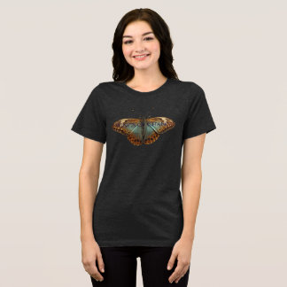 Camiseta Triblenda Alas de Cambio | Gráfica de Naturaleza de Mariposa