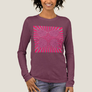Camiseta Triblenda Alas de Floración Eléctrica: Un Edificio Intensame