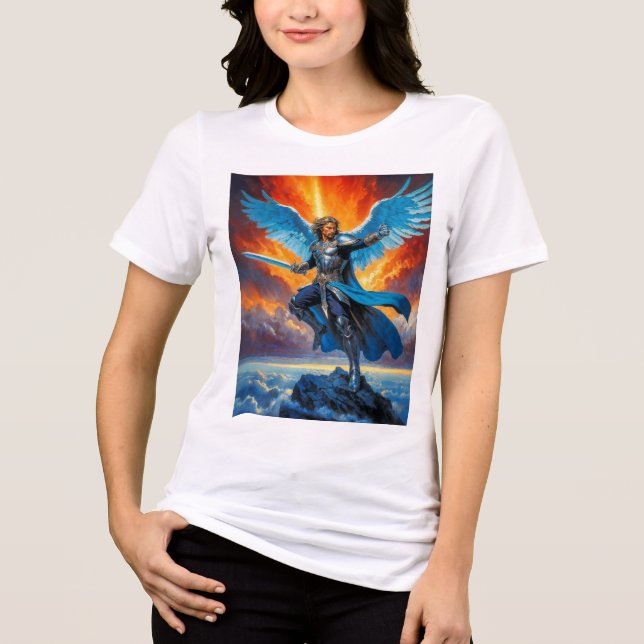 Camiseta Triblenda Alas de Gloria (Anverso)