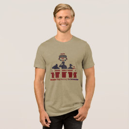 Camiseta Triblenda Alas de recuerdo oliva