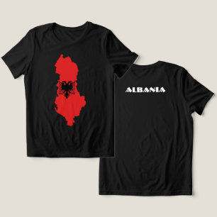 Camiseta Triblenda ALBANIA Personalizable Black Tourist
