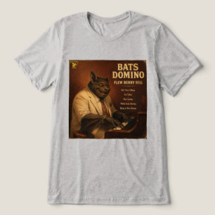 Camiseta Triblenda Álbum de Bats Domino: una Parodia