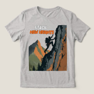 Camiseta Triblenda Alcanza Nuevas Alturas – Tributo al Día de la Esca