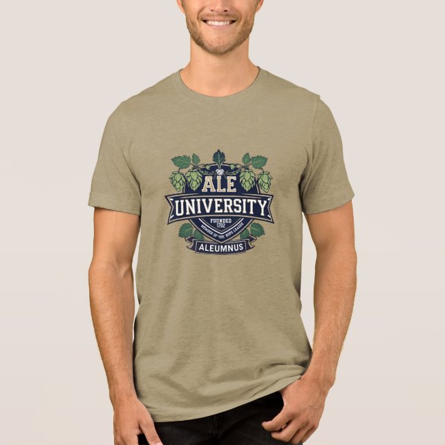 Camiseta Triblenda Ale University (Fictional) (Anverso)