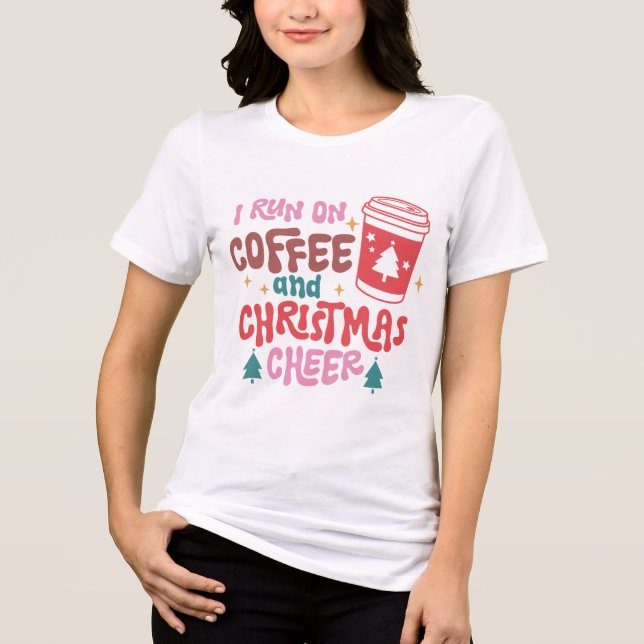 Camiseta Triblenda Alegría de los Navidades burdos (Anverso)