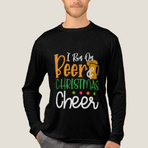 Camiseta Triblenda alegría de Navidad de cerveza divertida