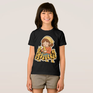 Camiseta Triblenda Alegría Pura con Patitos 🐥💛"