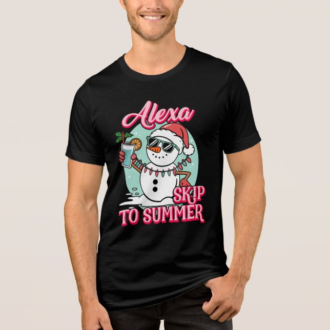 Camiseta Triblenda Alexa Skip to Summer (Anverso)