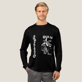 Camiseta Triblenda Alfa Romeo Giulia Quadrifoglio Arte de Línea Manga