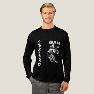 Camiseta Triblenda Alfa Romeo Giulia Quadrifoglio Arte de Línea Manga