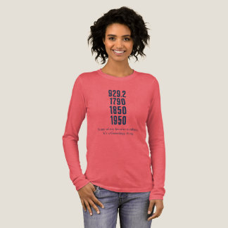 Camiseta Triblenda Algunas de mis números favoritos (diseño oscuro) c