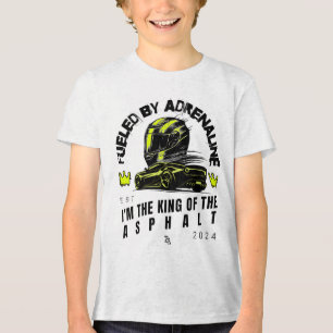 Camiseta Triblenda Alimentado por Adrenaline - Diseño dinámico audaz