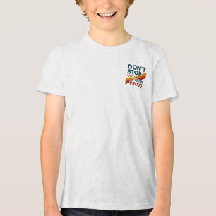 Camiseta Triblenda Alimentado por el fuego