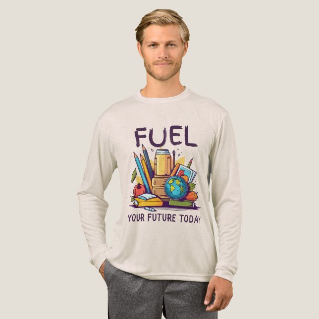 Camiseta Triblenda Alimenten su futuro hoy (Anverso Completo)