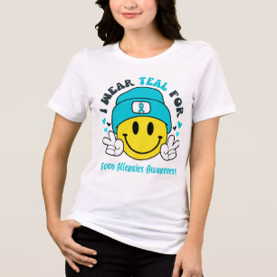 Camiseta Triblenda Alimentos Alergia Conciencia Cinta Regalos de Apoy