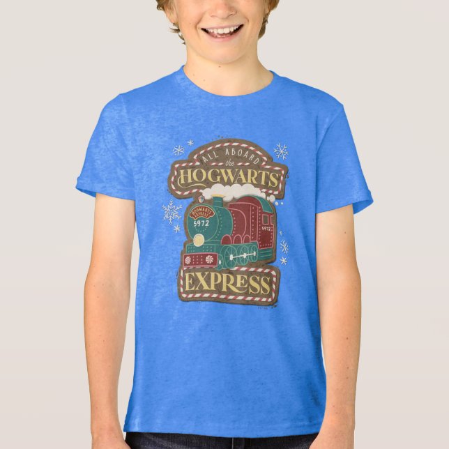 Camiseta Triblenda All Aboard the HOGWARTS™ Express Christmas Cookie (Anverso)