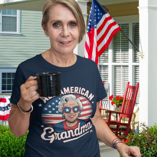 Camiseta Triblenda All American Grandma" 4th of July – Grandma