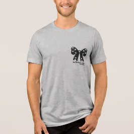 Camiseta Triblenda All Tied Up In Style – Chic Minimalist Bow T-Shirt