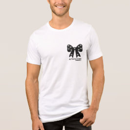 Camiseta Triblenda All Tied Up In Style – Chic Minimalist Bow T-Shirt