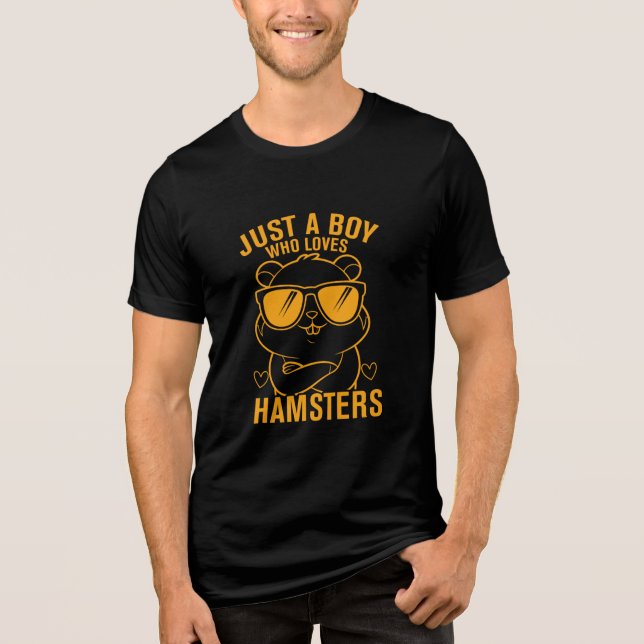 Camiseta Triblenda All You Need Is Hamster Love (Anverso)