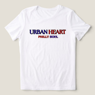 Camiseta Triblenda ALMA DE FILADelfia CORAZÓN URBANO Azul Rojo Mujer