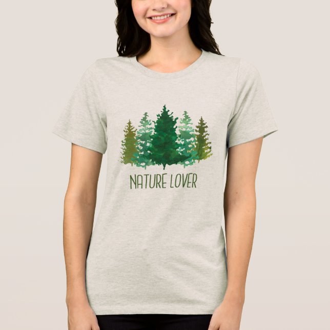 Camiseta Triblenda Alma de la naturaleza (Anverso)