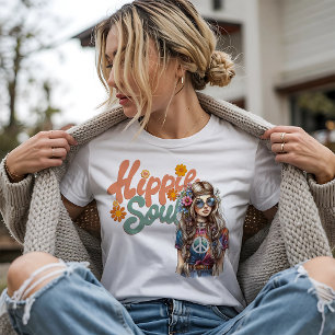 Camiseta Triblenda Alma Retro Hippie