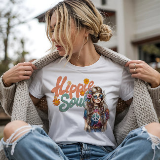 Camiseta Triblenda Alma Retro Hippie